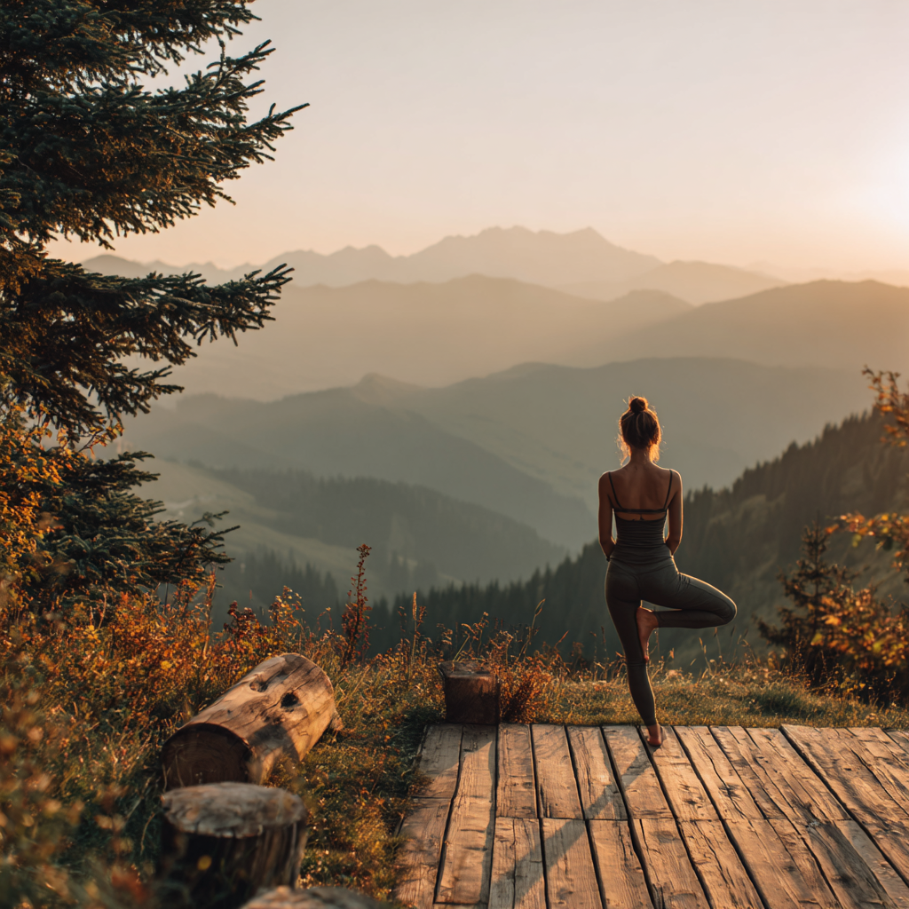 Мирна практика йоги біля моря